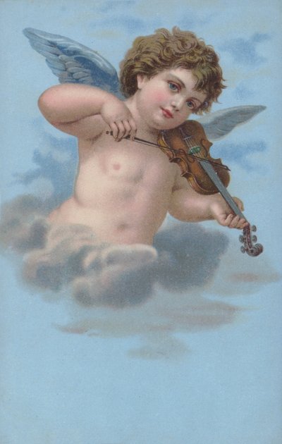 バイオリンを弾く天使 作： European School